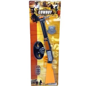 RIFLE COWBOY CON ANTIFAZ Y ACCESORIOS -6500023