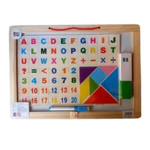 PIZARRA CON FIBRA Y LETRAS MAGNETICAS -4130040