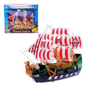 BARCO PIRATA CHICO CON MUÑECOS Y ACCESORIOS -12604