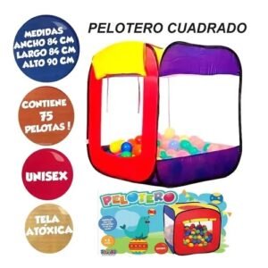 PELOTERO CUADRADO C/75 PELOTAS -4050052