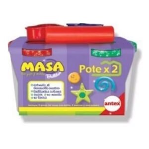 SUPER MASA POTES X2 CON BRILLO -2031