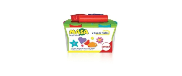 SUPER MASA POTE X 2 CON MOLDES -160530