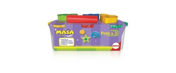 SUPER MASA BRILLITOS POTE X 3 CON MOL -2032