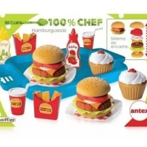 SET DE COMIDA HAMBURGUESAS C/ACC -1146