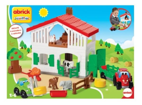 BLOQUES ABRICK GRANJA CON ANIMALES -9046