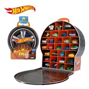 CAJA PORTA AUTOS RUEDA HOT WHEELS METALICA 29 AUTOS -HWCC18