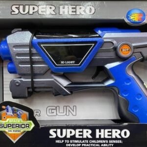 PISTOLA ESPACIAL A PILAS SUPER HERO -8299