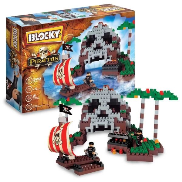 BLOCKY ISLA PIRATA 320 PIEZAS -638 - Image 2