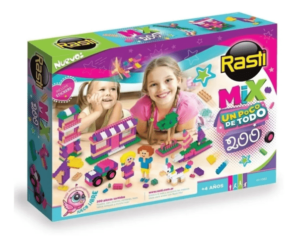RASTI MIX UN POCO DE TODO NENAS 125 PZA -1081