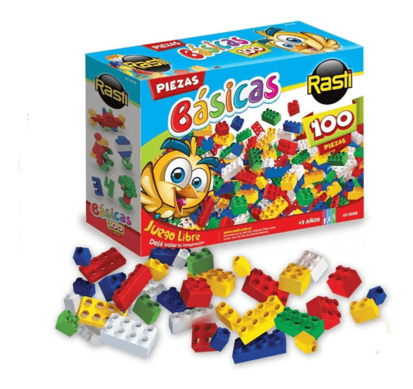 RASTI KIT PIEZAS BASICAS 100 PIEZAS -1008