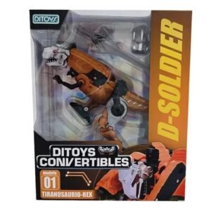 TRANSFORMER DITOYS DINOSAURIOS D SOLDIER -2573