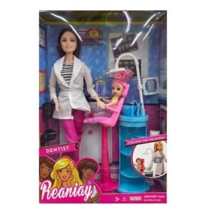 MUÑECA FLACA REANIAY DENTISTA -B451