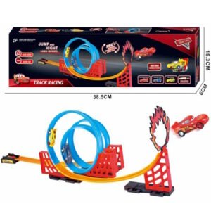 PISTA TRACK RACING CARS CON LOOP Y LANZADOR -067/1351