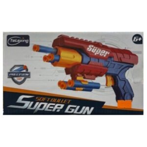 PISTOLA LANZA DARDOS SUPER GUN -B636