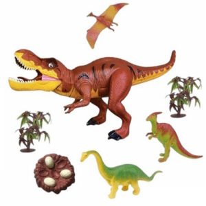 DINOSAURIO CON LUZ Y SONIDO CON ACCESORIOS -021/1156