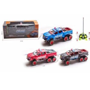CAMIONETA R/C POLICIA 6 RUEDAS SIMULATION -061/1028