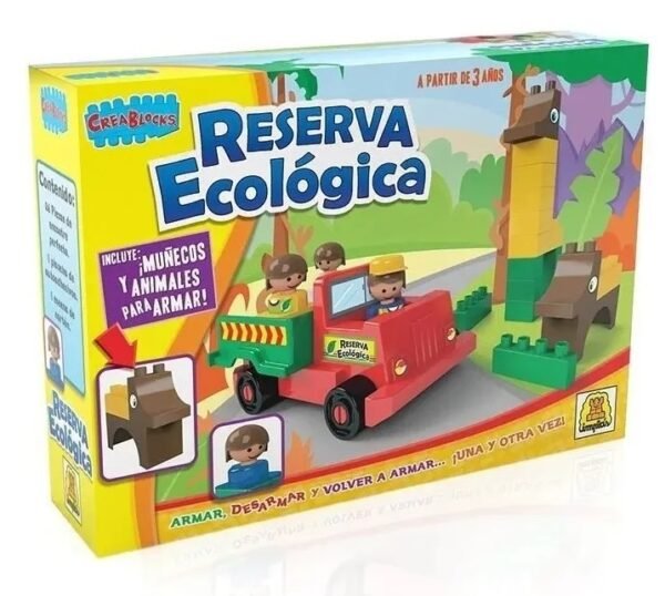 CREABLOCKS RESERVA ECOLOGICA 25 PZAS -161