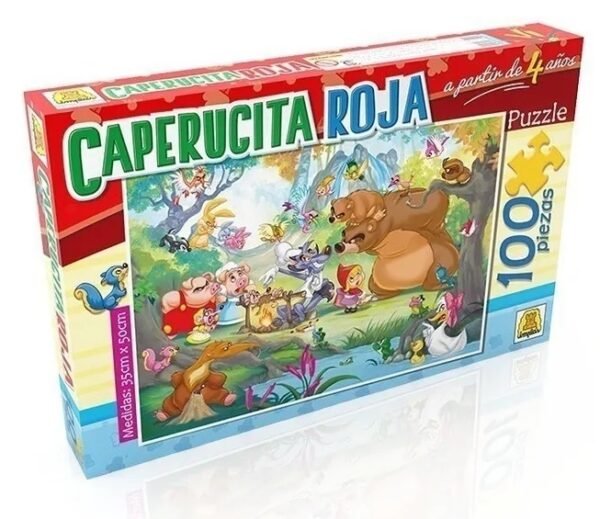 PUZZLE 100 PIEZAS CAPERUCITA ROJA -194