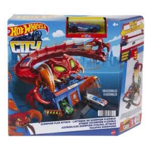 PISTA HOT WHEELS ATAQUE ESCORPION FLEXIBLE -HDR32