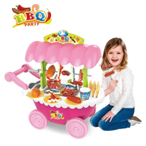 CARRITO DE BARBACOA GDE C/LUZ Y SON -46930