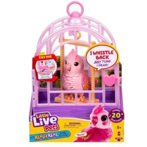 JAULA CON PAJARO INTERACTIVO LITTLE LIVE PETS -26683