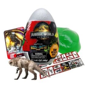 JURASSIC WORLD REBIRTH HUEVO CON DINOSAURIO -T01741