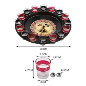 JUEGO DE RULETA CON SHOTS DE BEBIDA -M10164