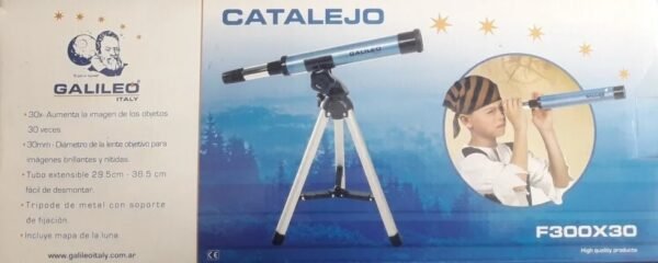 TELESCOPIO 300 X 30 C/TRIPODE -F300X30 - Image 3