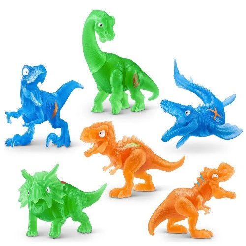 DINO SMASHERS ZURU HUEVO NANO CHICO CON LUZ 5 SORPRESAS -7856 - Image 3