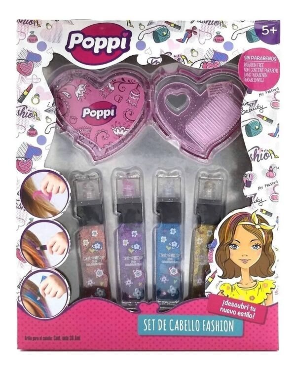 SET DE CABELLO FASHION POPPI -5662