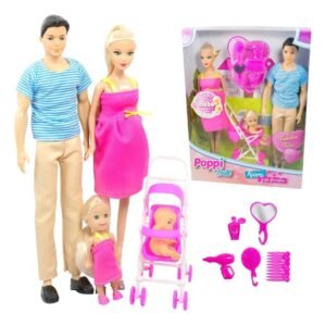 MUÑECA KIARA Y SU FAMILIA -5977