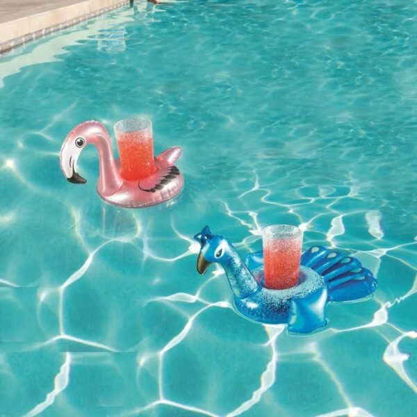 PORTAVASO INFLABLE SURTIDO 22CM -34104
