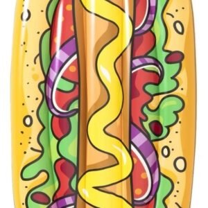 COLCHONETA INFLABLE HOT DOG 190 X 109 -43248