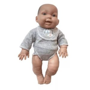 BEBE GORDITO PEQUEÑO C/BODY Y BABERO -113A