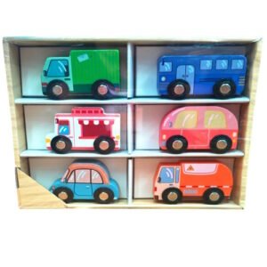 VEHICULOS DE MADERA X6 -M451