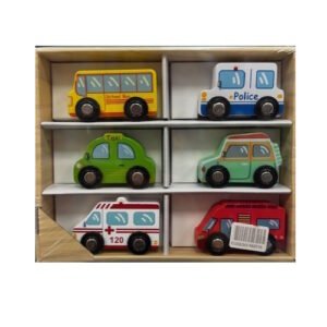 VEHICULOS DE MADERA X6 -M451