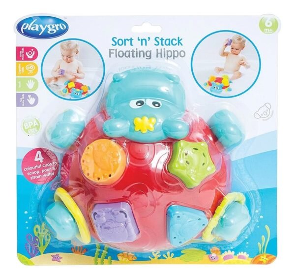 HIPOPOTAMO P/BAÑO C/ENCAST PLAYGRO -186575