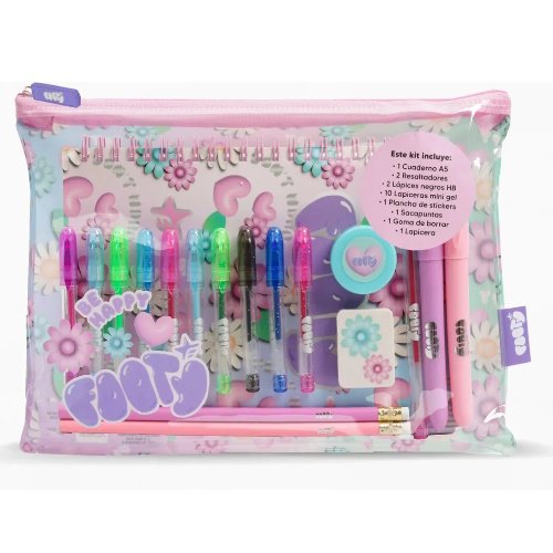 SET PARA COLOREAR FOOTY EN ESTUCHE -SET501