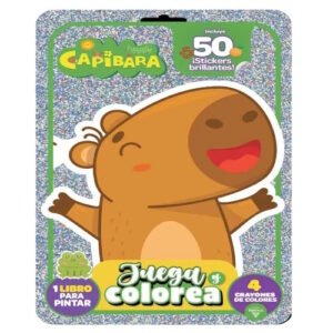 JUEGA Y COLOREA CAPIBARA -6527