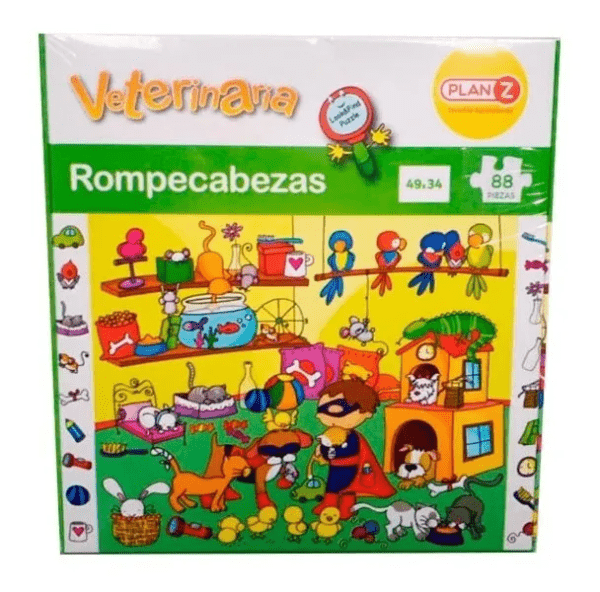 PUZZLE 88 PIEZAS VETERINARIA -P088VET