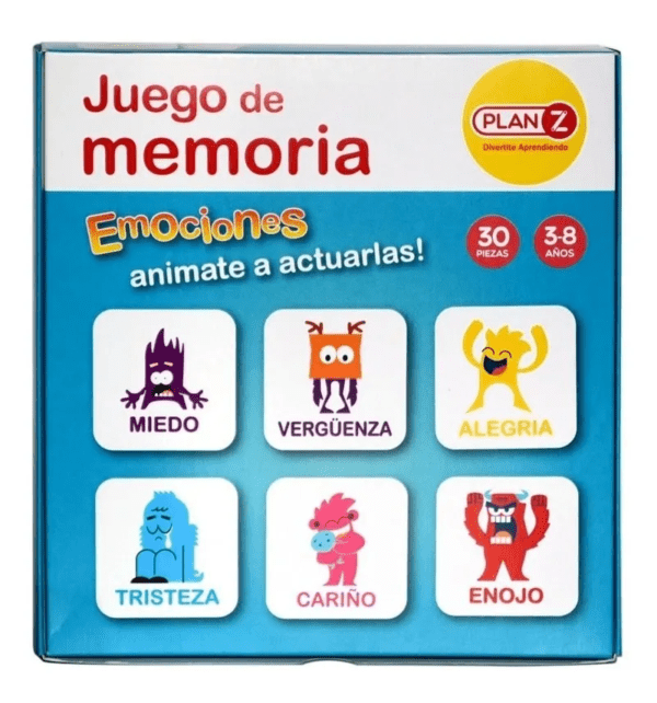 JUEGO DE MEMORIA EMOCIONES -M/EMO/C