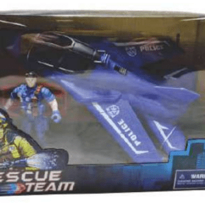 SET AVION POLICIA CON MUÑECO -BL3231