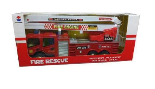 CAMION BOMBERO FIRE RESCUE EN CAJA -BL3656