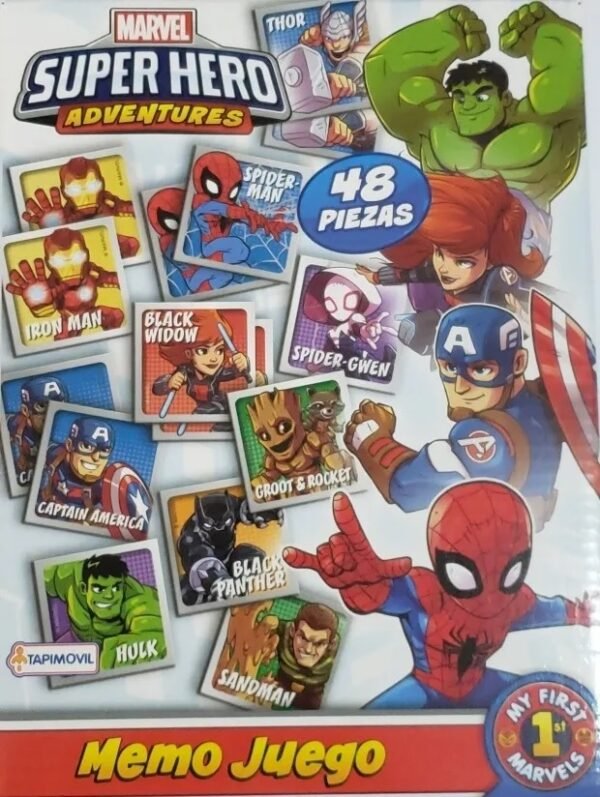 MEMO JUEGO SUPER HERO ADVENTURES -3272