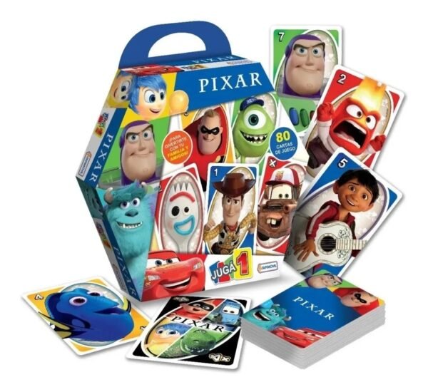 JUEGO DE NAIPES UNO DISNEY PIXAR -1114