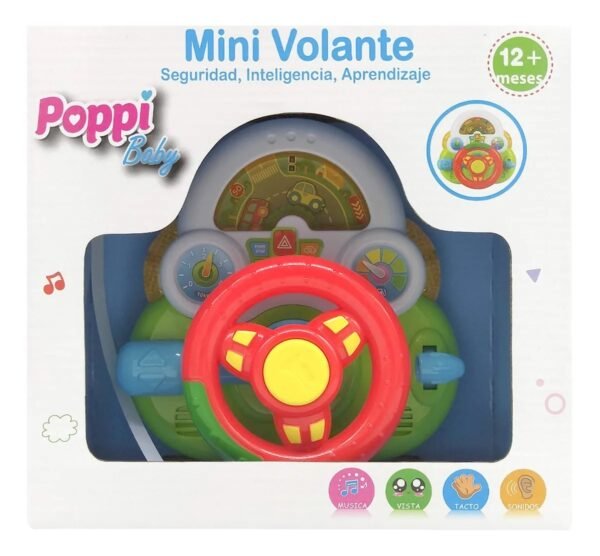 VOLANTE MUSICAL POPPI CON LUZ Y SON -6755 - Image 3
