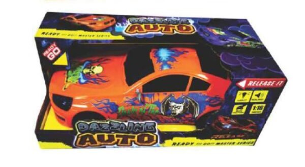 O AUTO DAZZLING FRICCION CON LUZ Y SON -BL3295