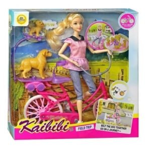 MUÑECA KAIBIBI VIAJERA CON MASCOTA -BLD233