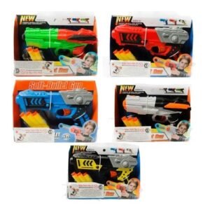 PISTOLA LANZA DARDOS SOFT BULLET CHIC -8213