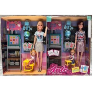 MUÑECA MAESTRA CON ALUMNA ANTO -9057